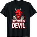Adult Halloween I Put D In Devil Costume Trouble Maker Evil Apparel | Best Seller Pick | Aesthetic Fit