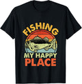 Fishing my Happy Place Apparel | Google Shopping Optimized | Customer Favorite