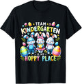 Team Kindergarten Is My Hoppy Place Funny Easter Day Teacher Apparel | Trending 2025 | Daily Wear Essential
