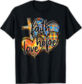 Faith Hope Love Hearts Cheetah Flannel Christian Cross Apparel Streetwear Style Best Seller Look