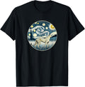 Cheetah Zoo Animal Van Gogh Starry Night Style Apparel Trending US US Top Pick