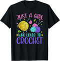 Just A Girl Who Loves To Crochet Yarn Knitting Crocheting Yarn Supply | High Search Volume | High CTR Title