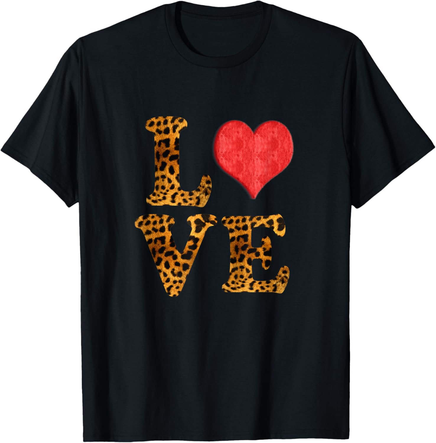 Leopard Tiger Print Cat Animal Love T Shirts Women Girls Men T Shirt Viral TikTok Find Hot Right Now
