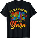 It's Not Hoarding If It's Yarn Crochet Sayings Knitters Yarn Supply | Viral US Pick | Best Seller Choice