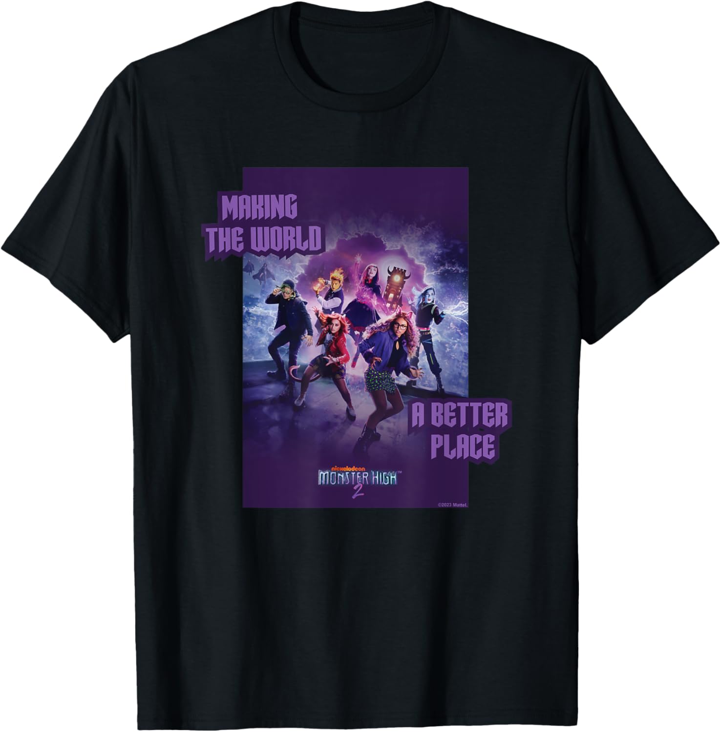Monster High Movie u2014 Making the World a Better Place Apparel | Bestseller Style | Aesthetic Casual Look