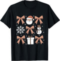 Leopard Print coquette bow retro santa Christmas womens Apparel Viral TikTok Find Hot Right Now