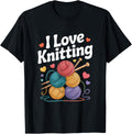 I Love Knitting Yarn Needles Hearts Yarn Supply | Top Rated | Perfect for Crafters