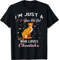 I m Just A 14 Year Old Girl Who Loves Cheetahs Birthday Girl Apparel Trending US Hot Right Now