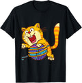 Cat playing With Yarn T-Shirt for Men Women Kids T-Shirt | Top Rated | Customer Favorite