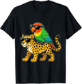 Funny Parrot and Cheetah Cool Animal Friends with Sunglasses Apparel High Search Demand Fan Favorite