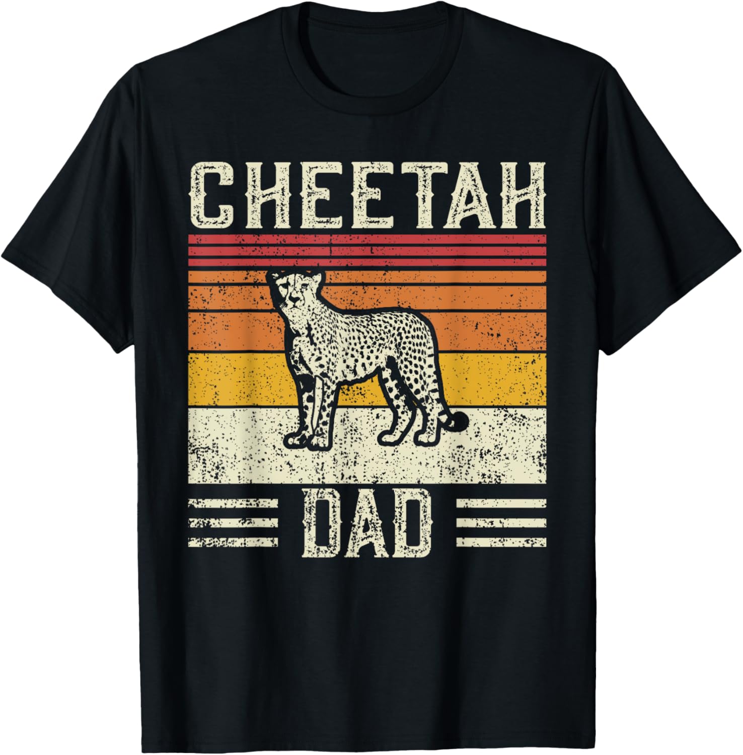 Best Cheetah Dad Men Vintage Cheetah Apparel Viral TikTok Find Gift Ready