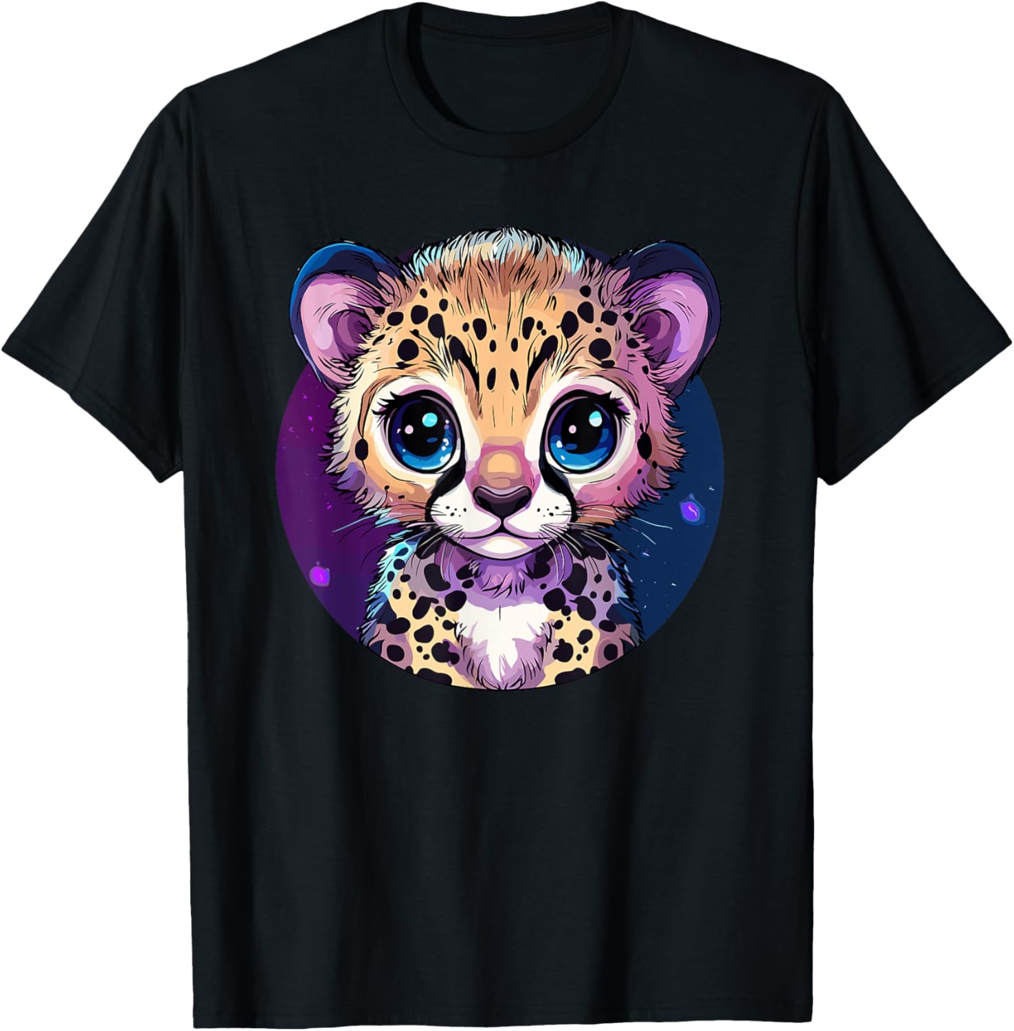 Adorable Cheetah Cub in Starry Space Apparel Viral TikTok Find Fan Favorite