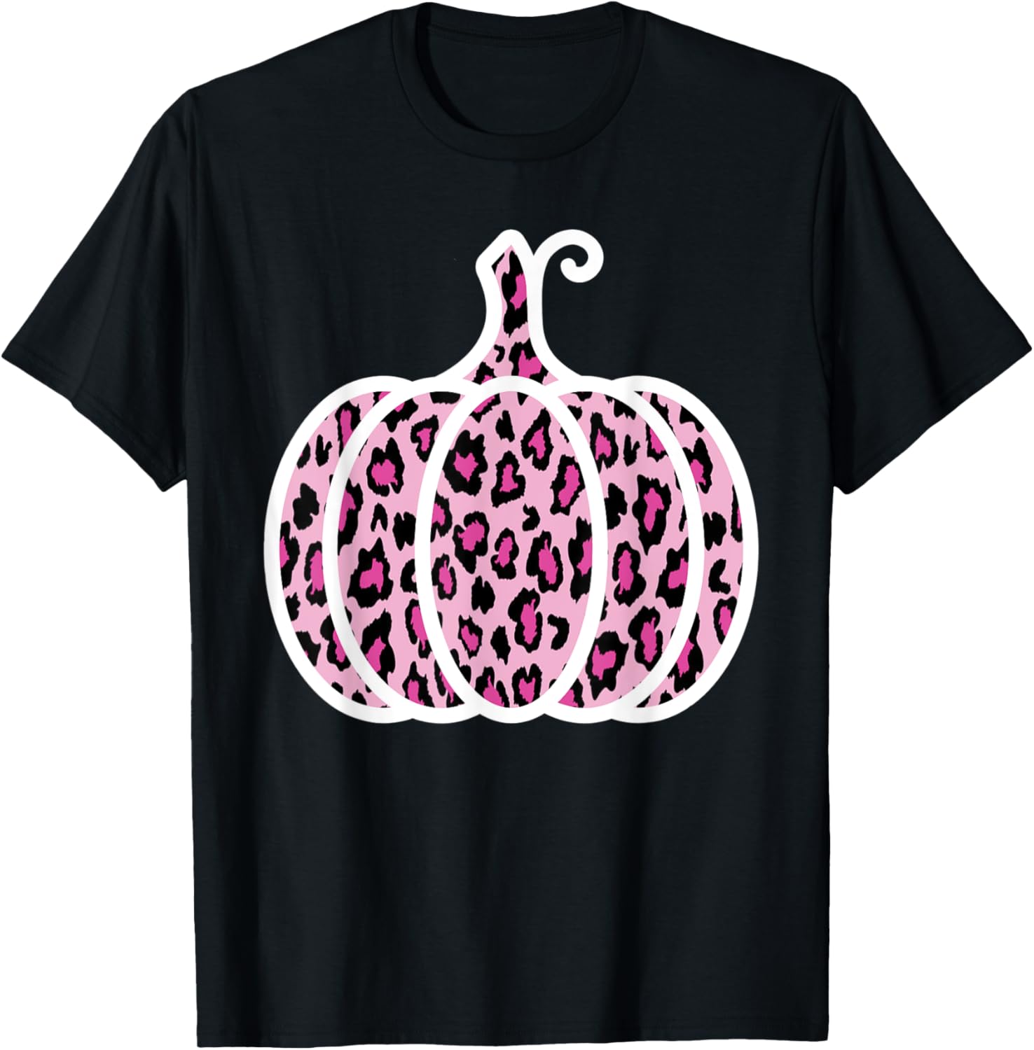 Pumpkin Pink Leopard Cheetah Print Halloween Fall Autumn Apparel High Search Demand Hot Right Now
