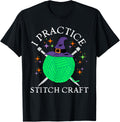 I Practice Stitch Craft Halloween Knitting Knit Yarn Funny Yarn Supply | Top Rated | High CTR Title