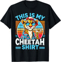 Cheetah Wearing Sunglass Wildlife This Is My Cheetah Apparel Trending US Best Seller Look
