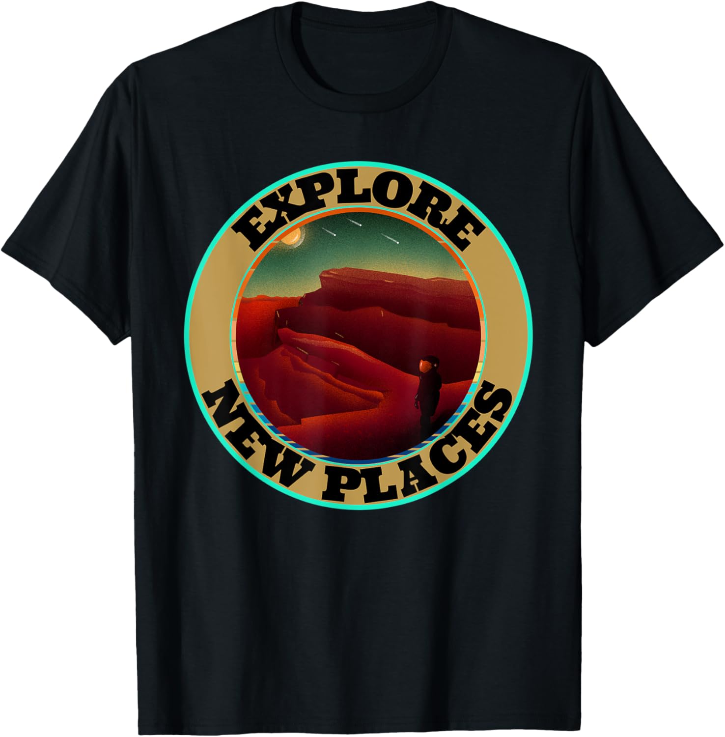 Explore New Places Science Space Boys Girls astronomy gift Apparel | US Viral Pick | Perfect Gift Choice