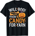 Will Trade Candy For Yarn Pumpkin Halloween Kntting Crochet Yarn Supply | Premium Quality | Best Seller Choice