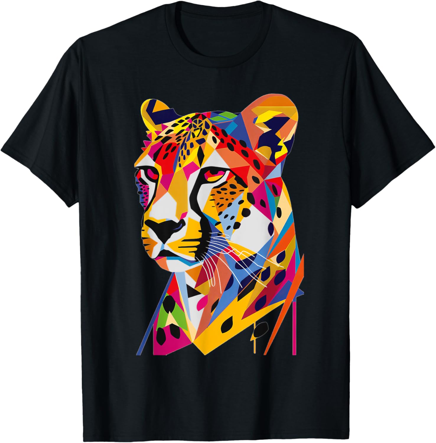 Cheetah Geometric Apparel Premium Print Fan Favorite