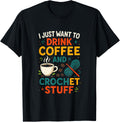 I Just Want to Drink Coffee - Crochet Yarn Funny Yarn Supply | Trending 2025 | Perfect for Crafters