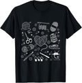 Knitting Doodles Cute Crocheter Icons for Yarn Lover Yarn Supply | Trending 2025 | Perfect for Crafters