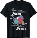 Jesus And Yarn Crocheting Knitting Shirts Gifts For Women T-Shirt | Premium Quality | High CTR Title