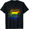 Cheetah LGBT Pride Shirt T Shirt High Search Demand Everyday Wear