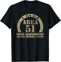 Area 51 T Shirt - Public Disinformation Officer, Roswell UFO T-Shirt | Viral US Pick | High CTR Title