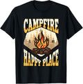 Camping -Campfire Happy-Place Apparel | High Search Volume | Customer Favorite