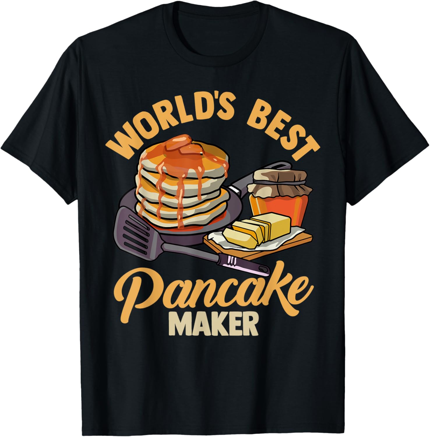 Funny Waffle Breakfast Pancakes Worlds Best Pancake Maker Apparel | High Search Volume | Must-Have Style