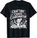 Crafting Chaos Coordinator Yarn Crochet DIY Humor Yarn Supply | High Search Volume | Perfect for Crafters