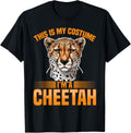 Funny Cheetah Animal This Is My Costume I m An Cheetah Apparel Trending US Gift Ready