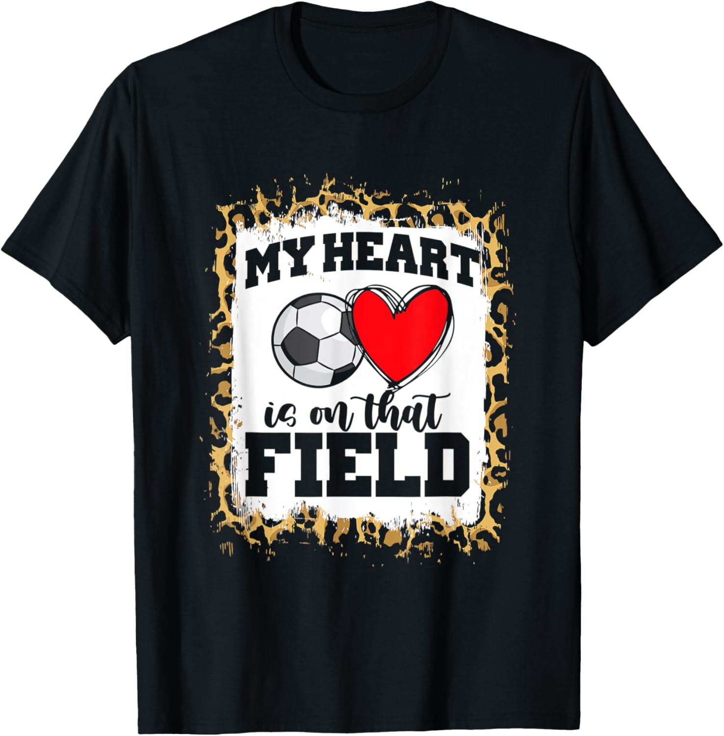 Soccer Mom Leopard Cheetah Print Soccer Fan Mothers Day Apparel Streetwear Style Hot Right Now