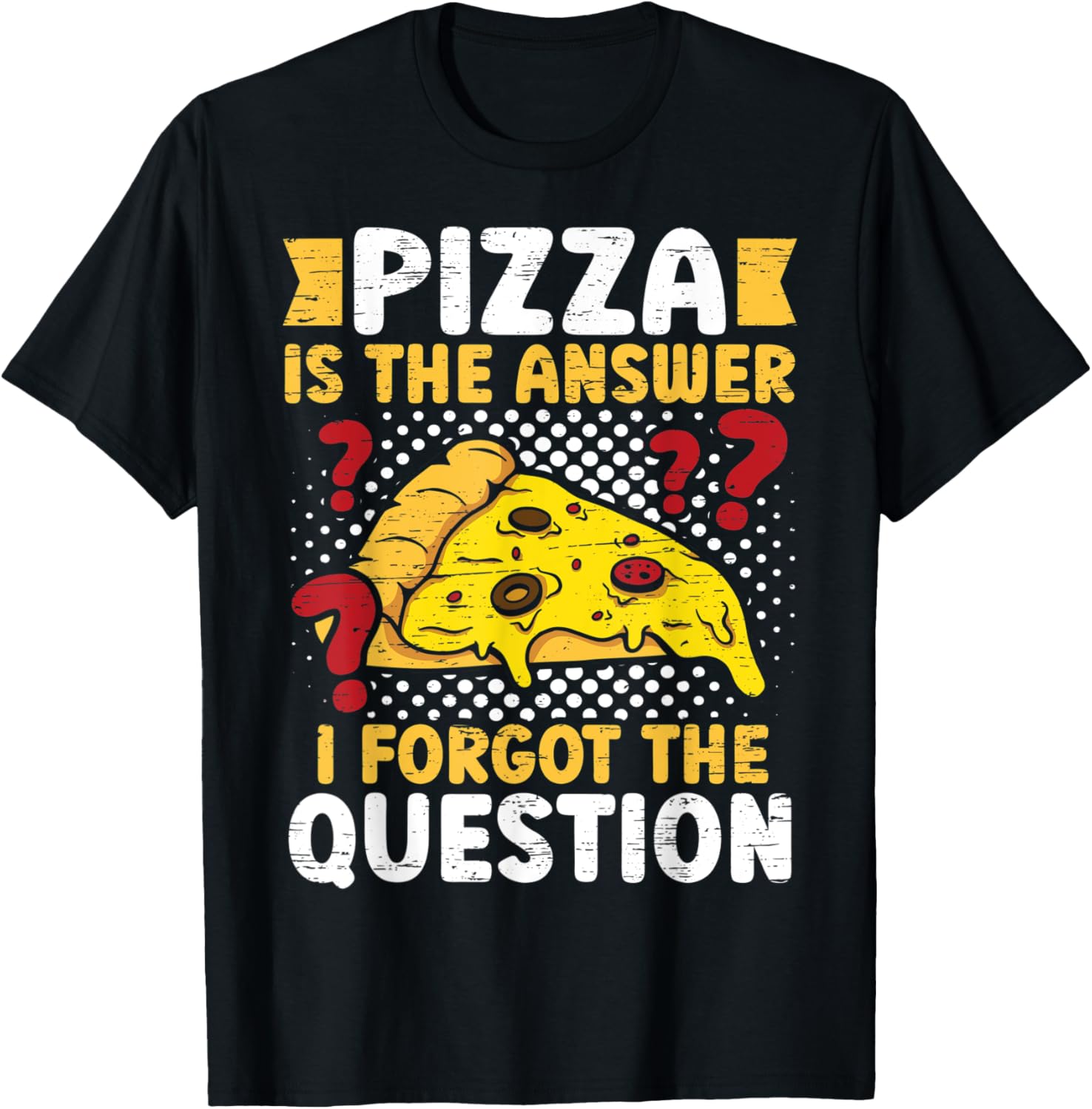 Pizza Is The Answer - Hobby Pizza Baker Pizza Maker Apparel | Premium Quality | Comfort Daily Wear