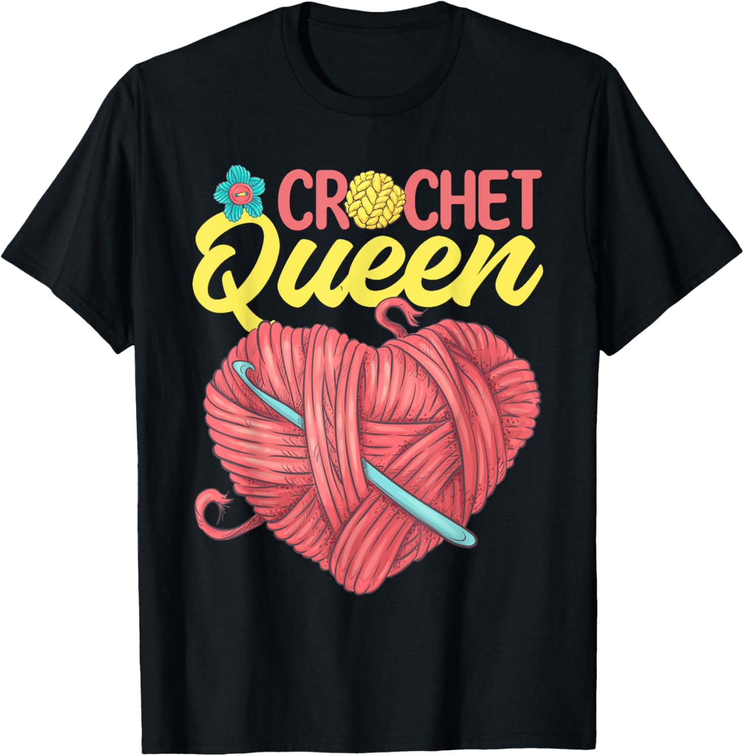 Crochet Queen - Yarn Lover Yarn Supply | High Search Volume | Customer Favorite
