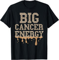 Big Cancer Energy Zodiac Melanated Women Cheetah Drip Sexy Apparel Premium Print Fan Favorite