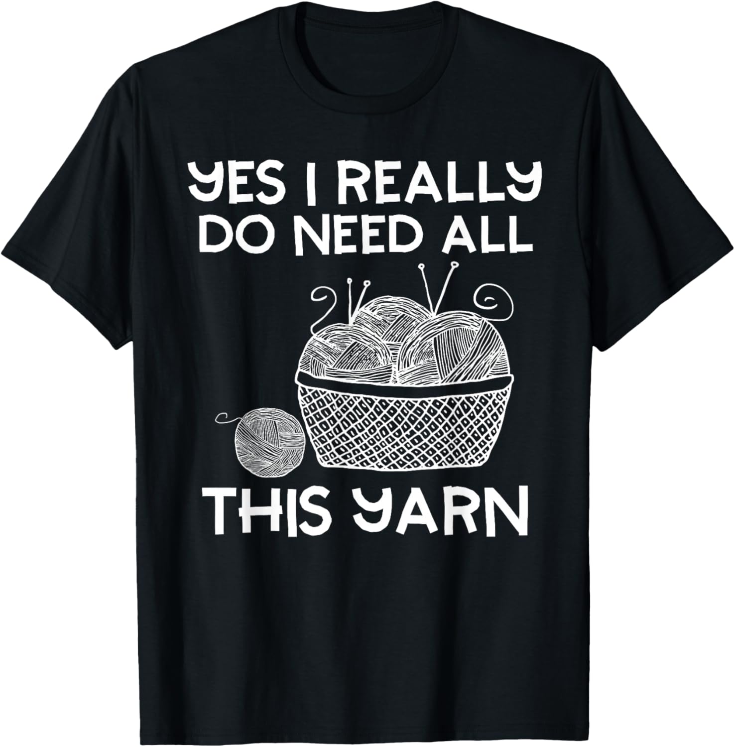 Yes I Really Do Need All This Yarn Funny Knitting Lover Yarn Supply | Premium Quality | High CTR Title
