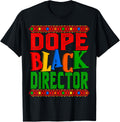 Dope Black Director Creative Movie Content creator Filmmaker Apparel | Premium Quality | Aesthetic Fit