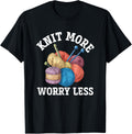 Knit More Worry Less Yarn Relaxation Yarn Supply | Viral US Pick | Customer Favorite