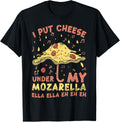 Cheese Under My Mozarella - Hobby Pizza Baker Pizza Maker Apparel | Best Seller Pick | Aesthetic Fit