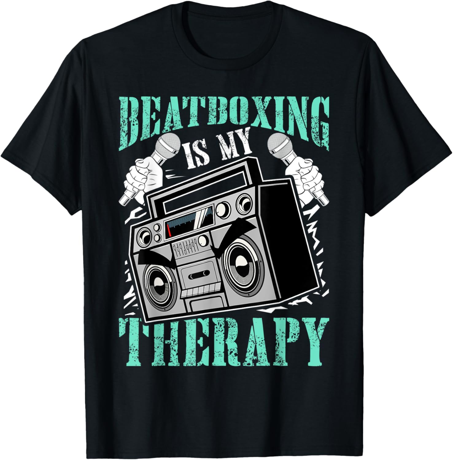 Beatboxing Is My Therapy - Beatboxing Equipment I Beat Maker Apparel | US Viral Style | Comfort Daily Wear