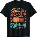 Fall in Love with Knitting Thanksgiving Autumn Yarn Yarn Supply | High Search Volume | Perfect for Crafters