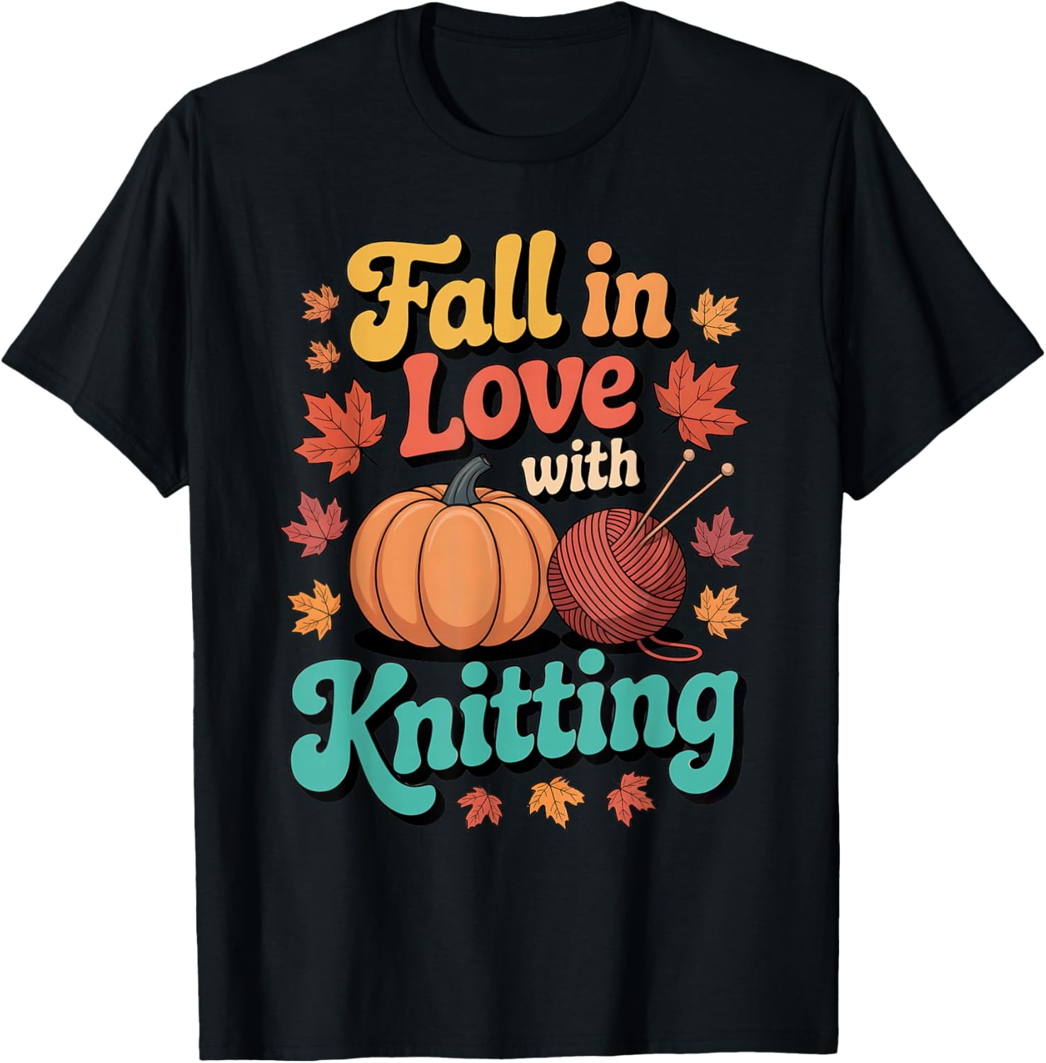 Fall in Love with Knitting Thanksgiving Autumn Yarn Yarn Supply | High Search Volume | Perfect for Crafters