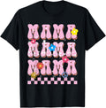 Cute Mama Leopard Cheetah Print Retro Groovy Mothers Day Apparel Trending US Hot Right Now