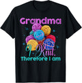 Funny Grandma I Knit Therefore I Am Knitting Crochet Yarn Yarn Supply | Viral US Pick | Best Seller Choice