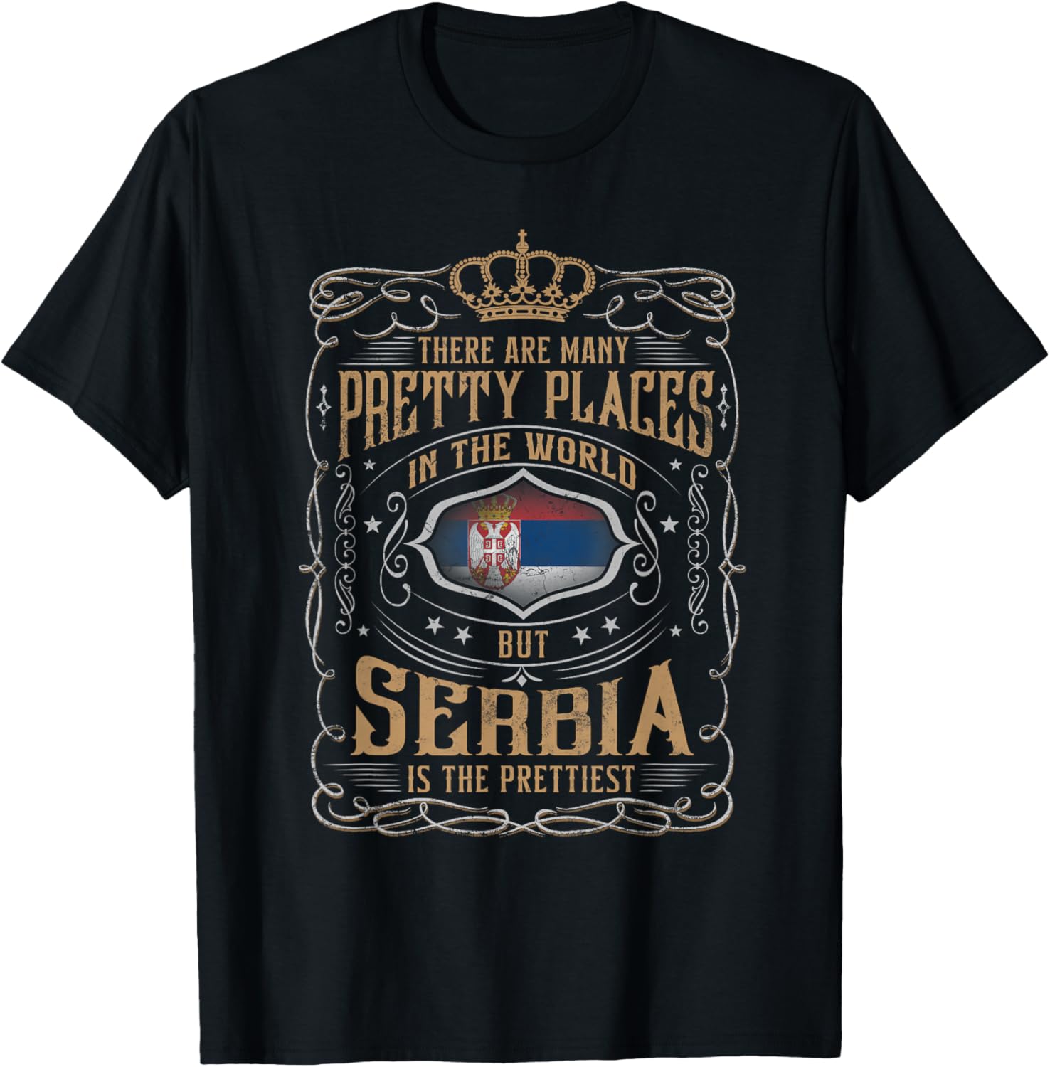 From all places I know, SERBIA is the prettiest Apparel | High Search Volume | Aesthetic Casual Look