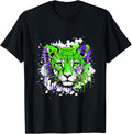 Cheetah Colorful Animal Portrait Apparel High Search Demand Gift Ready