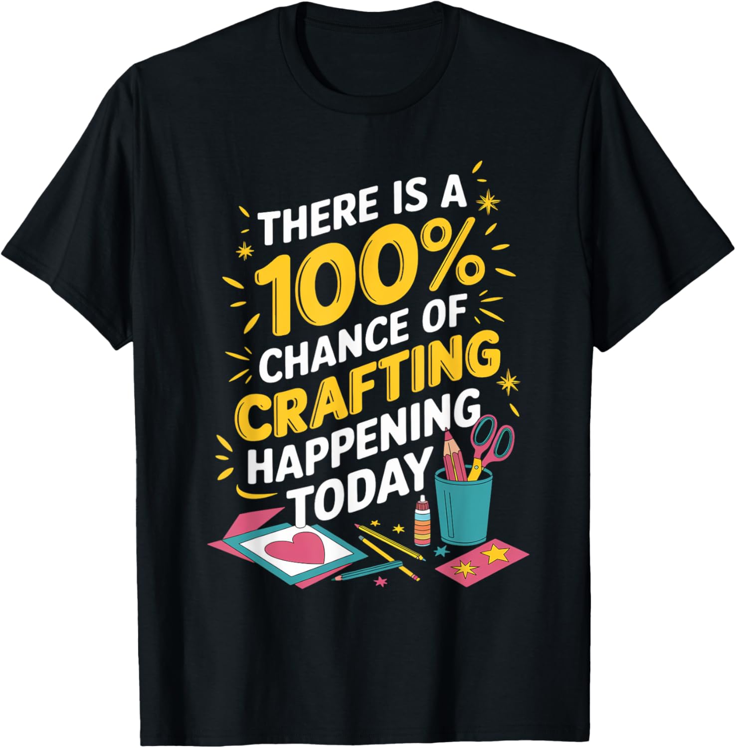 Chance Of Crafting Cardmaking Crafter Scrapbook Card Maker Apparel | Trending 2025 | Perfect Gift Idea