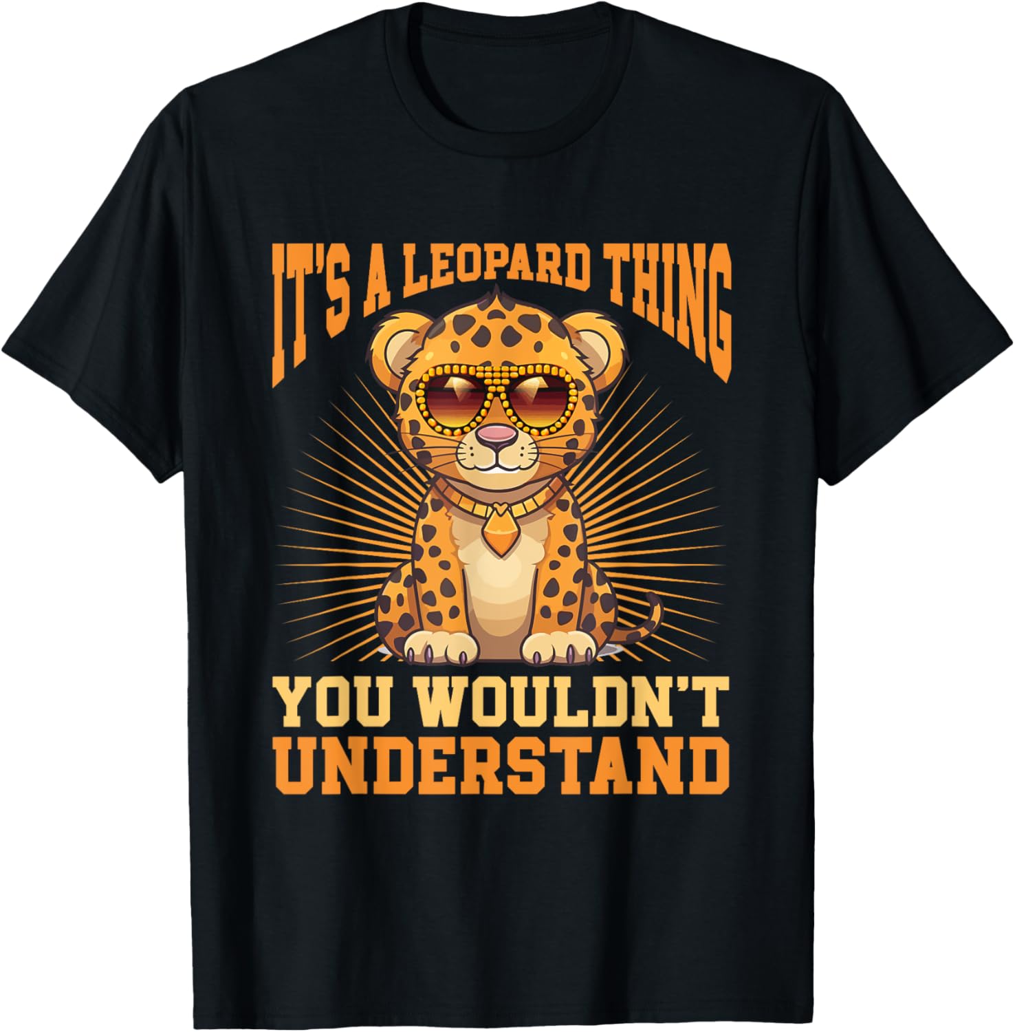 Funny Cheetah Wildlife Leopard Wild Cat Apparel Premium Print Everyday Wear