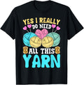 Women Knitting Knitters Yarn Enthusiast Funny Knit Lover Yarn Supply | Trending 2025 | Customer Favorite