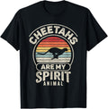 Retro Cheetahs Are My Spirit Animal Cheetah Lover Apparel Viral TikTok Find US Top Pick